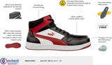Puma Frontcourt Mid Heritage Fibreglass Toe Safety Shoe (630057) (Pre Order)