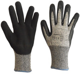 Tradesman Cut Resistant Level 5/C Nitrile Sand Finish Gloves - (Pack of 12 Pairs) (VC5B)