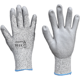 Tradesman Cut Resistant Level 5/C PU Coated Palm Gloves - Pack (12 Pairs) (VC5G)