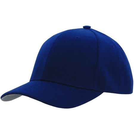 Premium American Twill 6 Panel Cap With Contrast Under Peak - Pack of 25 (3920) - Ace Workwear