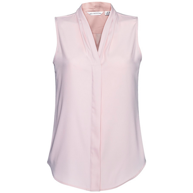 Biz Collection Madison Sleeveless Womens Top (S627LN) (Clearance) - Ace Workwear