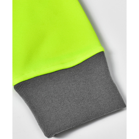 Winning Spirit Unisex Hi Vis 1/4 Zip Premium Fleece Hoodie (SW78) - Ace Workwear