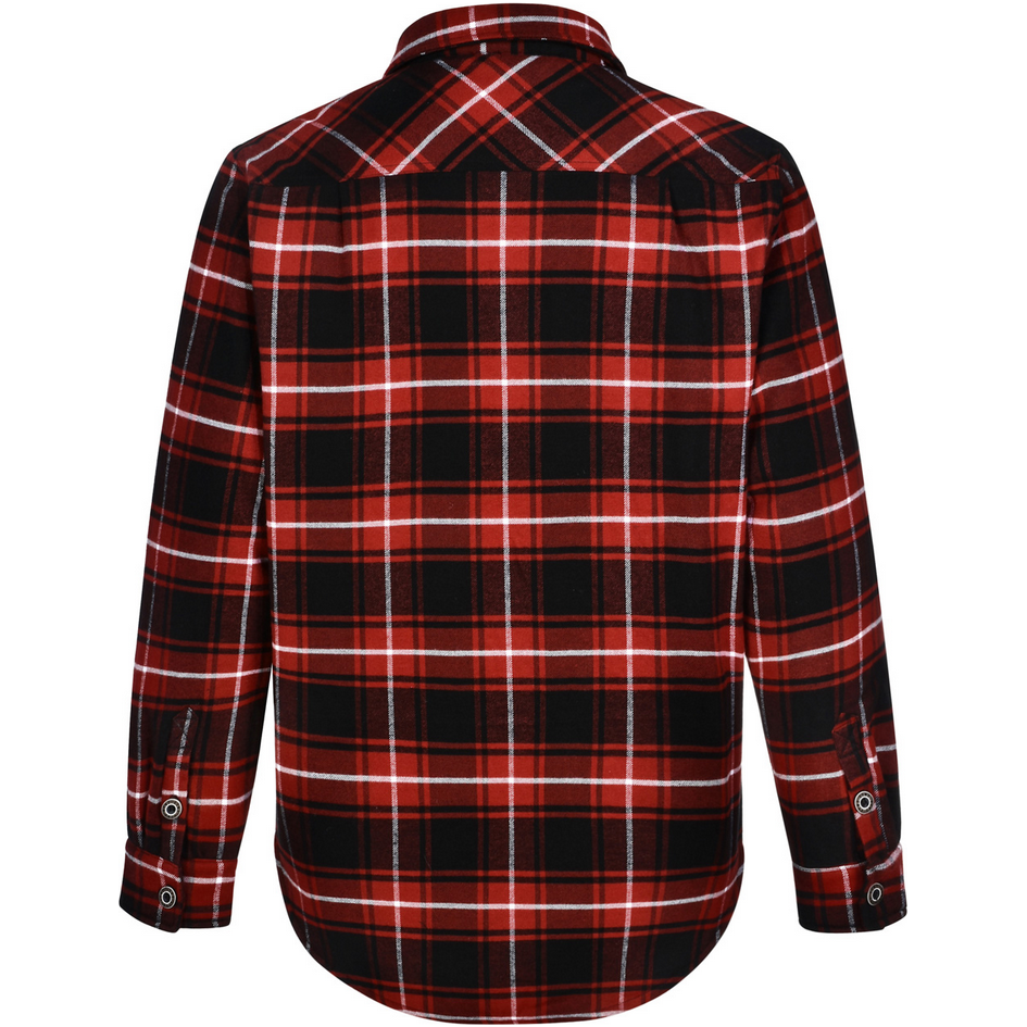 Winning Spirit Unisex Quilted Flannel Shirt Style Jacket - (WT07) - Ace Workwear