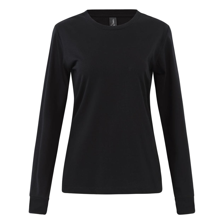 Winning Spirit Ladies Premium Cotton Face L/S Tee (TS48) - Ace Workwear