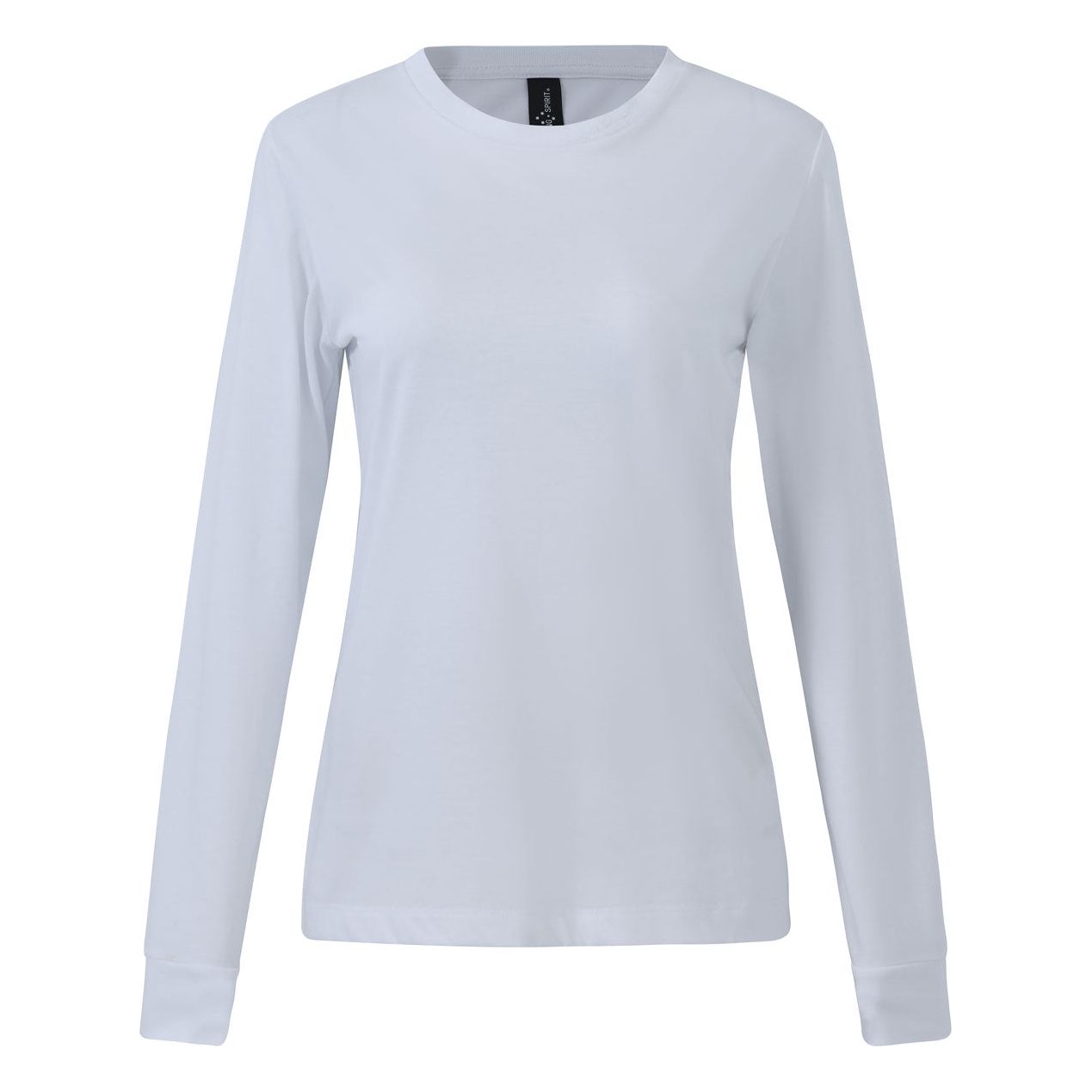 Winning Spirit Ladies Premium Cotton Face L/S Tee (TS48) - Ace Workwear