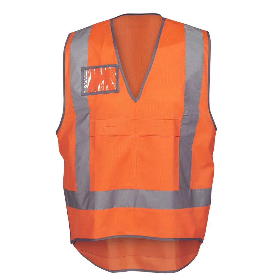 Hi Vis Day/Night NSW Rail Pull Apart Safety Vest (V87)