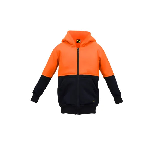 Wk8009 Hi Vis Two Tone Hoodie Kids - Ace Workwear