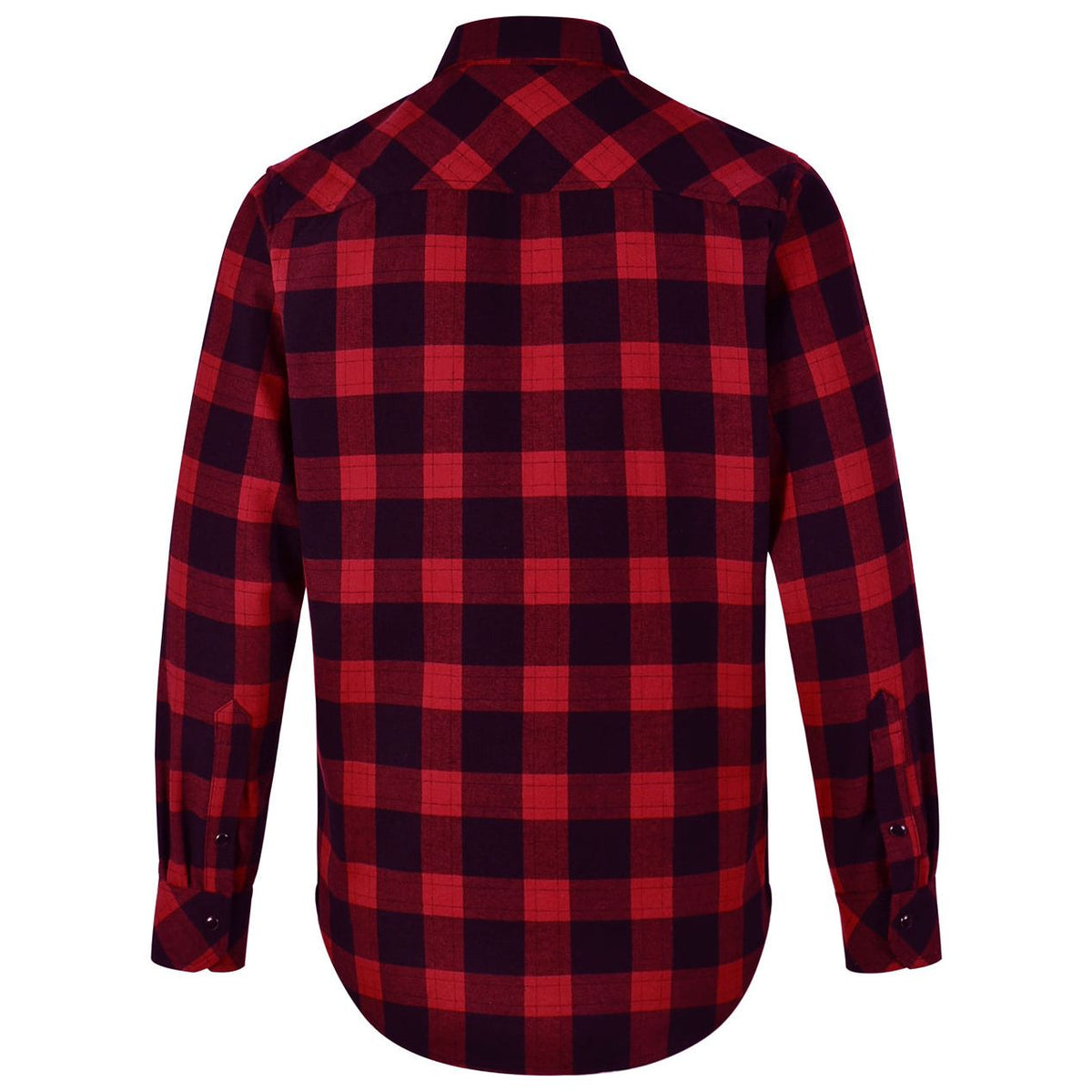 Winning Spirit Unisex Classic Flannel Plaid LS Shirt (WT11) - Ace Workwear