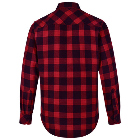 Winning Spirit Unisex Classic Flannel Plaid LS Shirt (WT11) - Ace Workwear