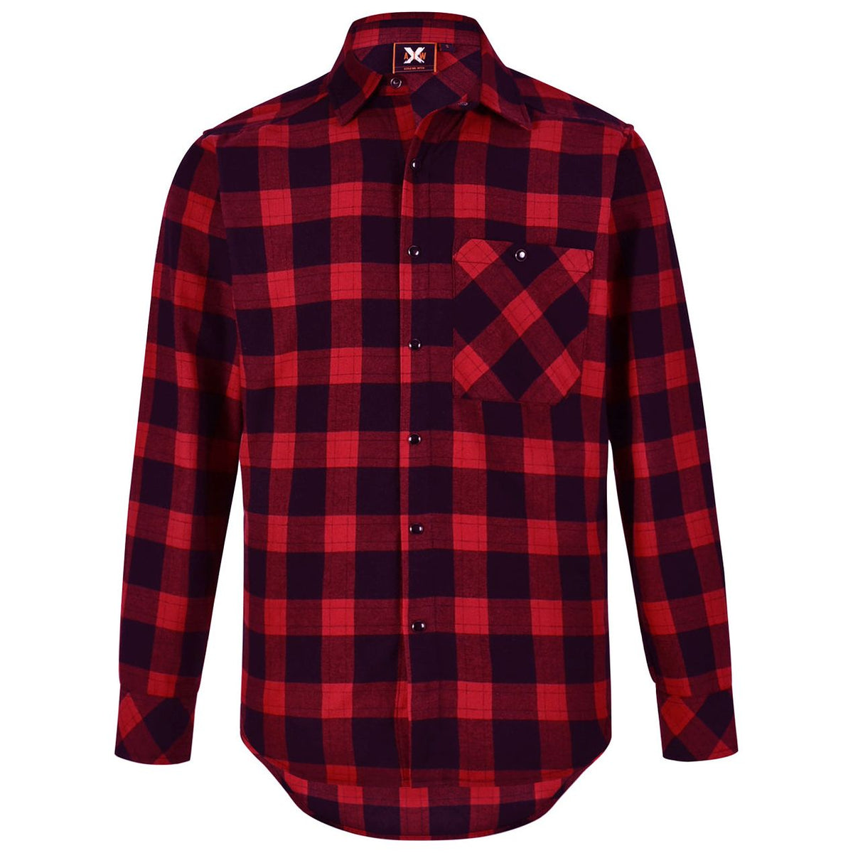 Winning Spirit Unisex Classic Flannel Plaid LS Shirt (WT11) - Ace Workwear