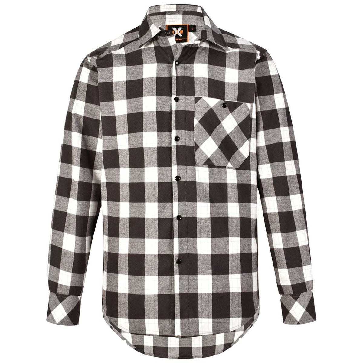 Winning Spirit Unisex Classic Flannel Plaid LS Shirt (WT11) - Ace Workwear