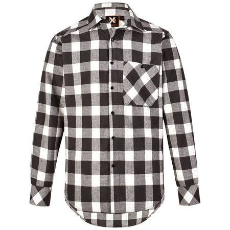 Winning Spirit Unisex Classic Flannel Plaid LS Shirt (WT11) - Ace Workwear