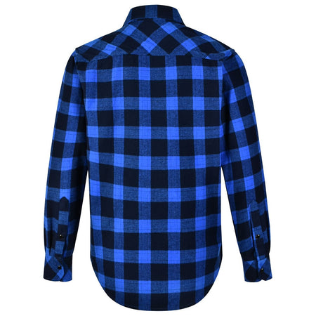 Winning Spirit Unisex Classic Flannel Plaid LS Shirt (WT11) - Ace Workwear