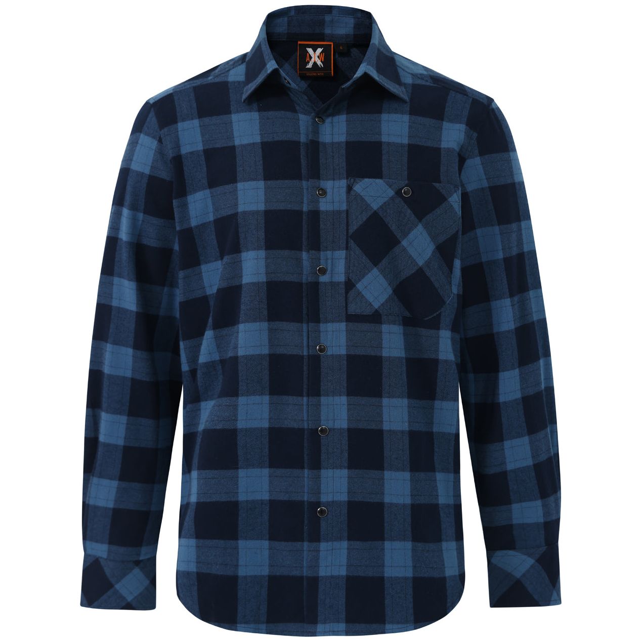 Winning Spirit Unisex Classic Flannel Plaid LS Shirt (WT11) - Ace Workwear