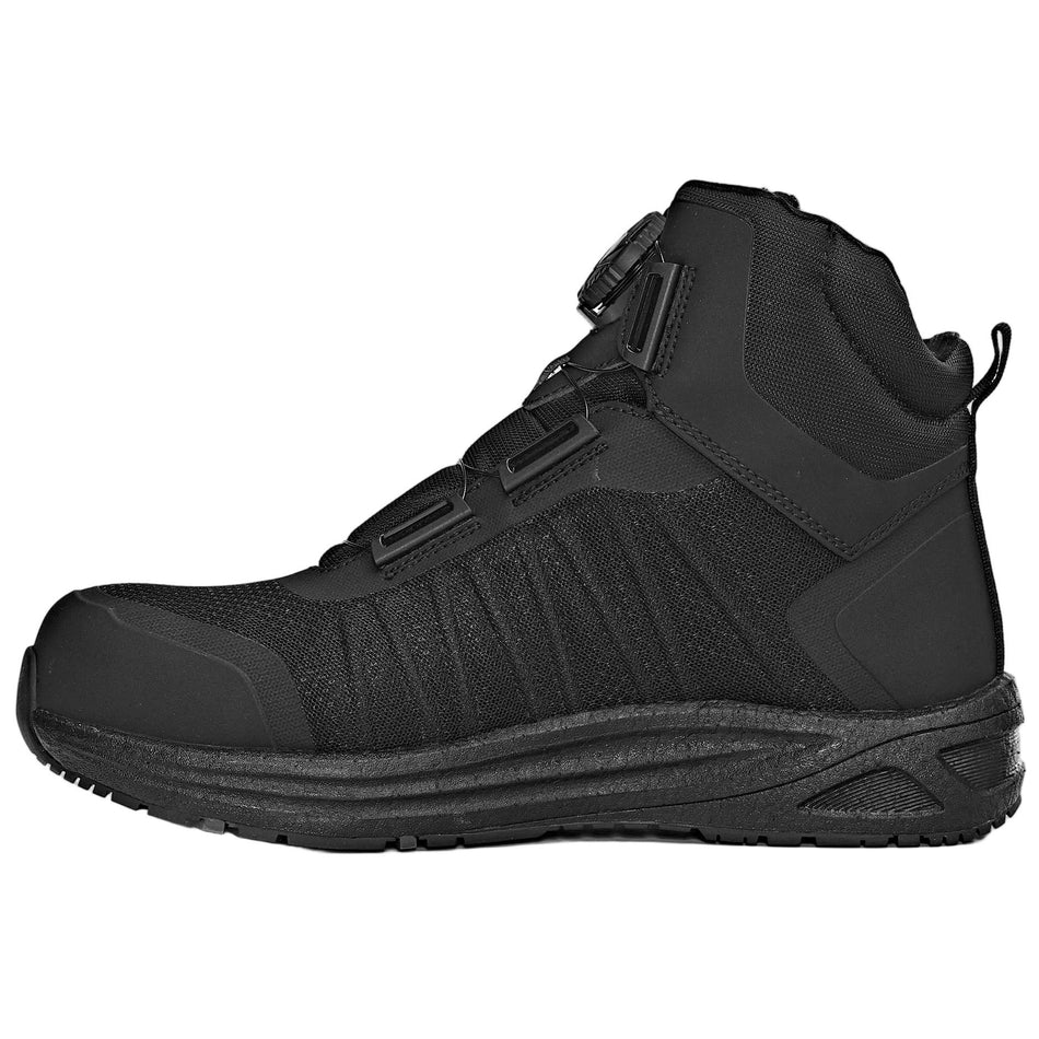 Syzmik UltraLite Mid Black Freelock® Lace Safety Boot (ZFF501) - Ace Workwear