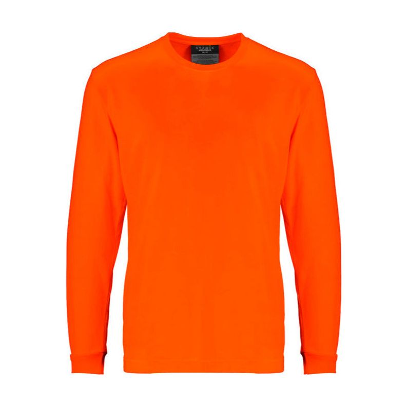 Syzmik Mens Hi Vis Long Sleeve Tee (ZH390) - Ace Workwear