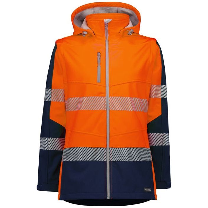 Syzmik Workwear Women's Streetworx 2 In 1 Stretch Softshell Jacket ZJ753