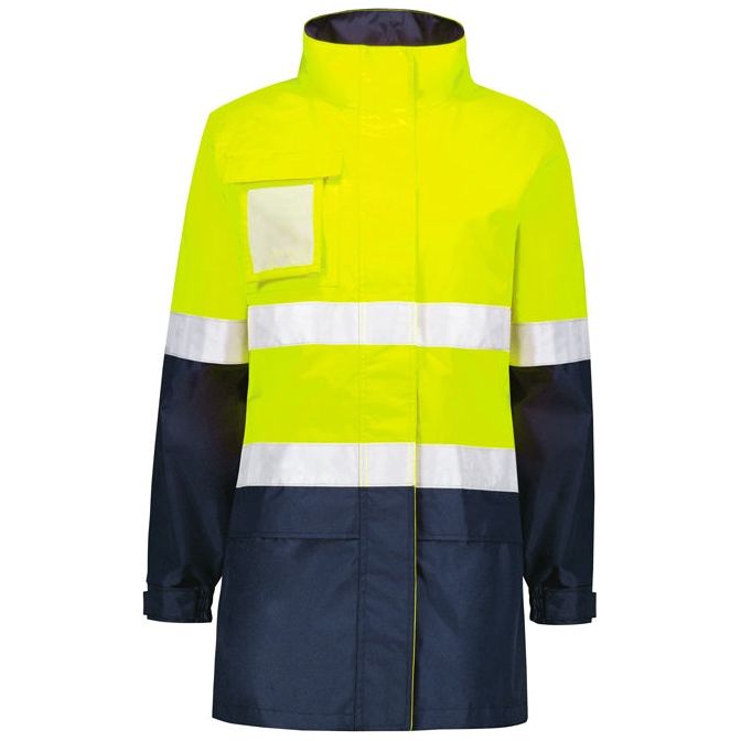 Syzmik Womens Hi Vis Ultralite Waterproof Jacket (ZJ757) - Ace Workwear