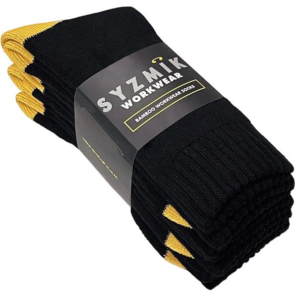 Syzmik Bamboo Work Socks (3 Pack) (ZMSOCK3) - Ace Workwear