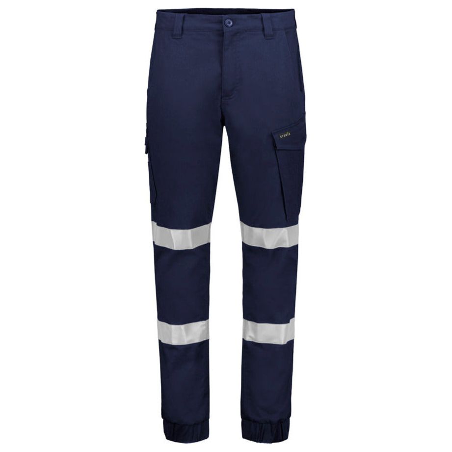 Syzmik Mens Essential Stretch Taped Cargo Pant - Cuffed (ZP935) - Ace Workwear