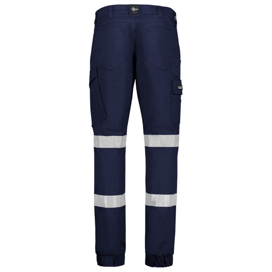 Syzmik Mens Essential Stretch Taped Cargo Pant - Cuffed (ZP935) - Ace Workwear