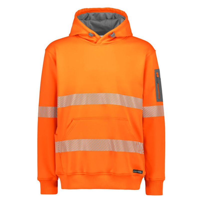 Syzmik Unisex Streetworx Water Resistant Hoodie with Segmented Tape (ZT867) - Ace Workwear