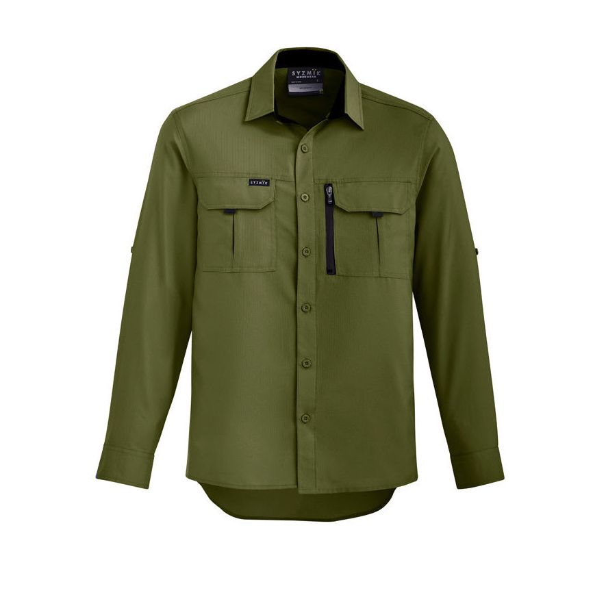 Syzmik Mens Outdoor Long Sleeve Shirt (ZW460) - Ace Workwear