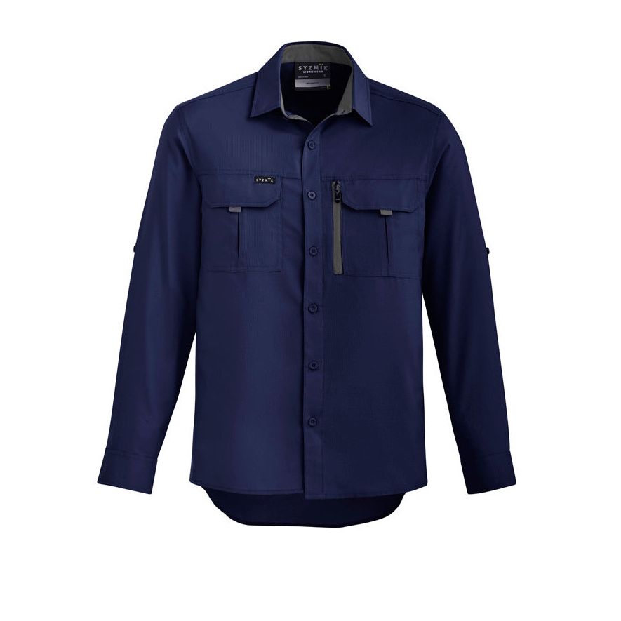 Syzmik Mens Outdoor Long Sleeve Shirt (ZW460) - Ace Workwear
