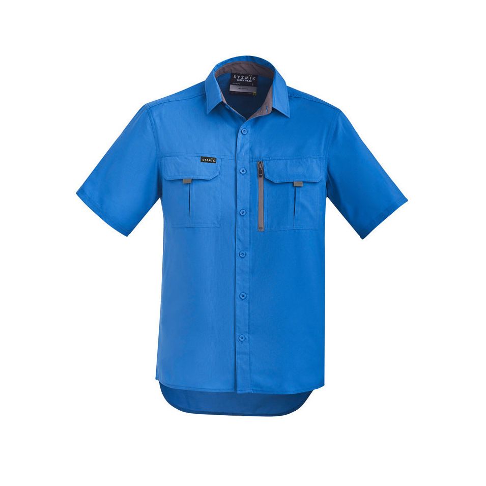 Syzmik Mens Outdoor Short Sleeve Shirt (ZW465) - Ace Workwear