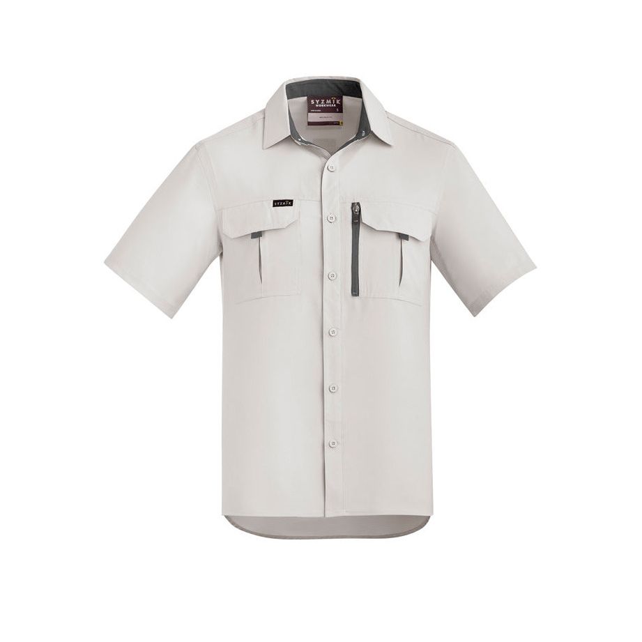 Syzmik Mens Outdoor Short Sleeve Shirt (ZW465) - Ace Workwear