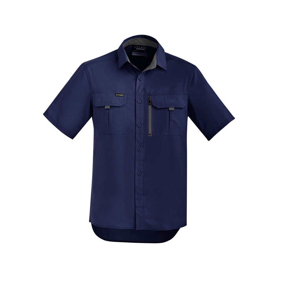 Syzmik Mens Outdoor Short Sleeve Shirt (ZW465) - Ace Workwear