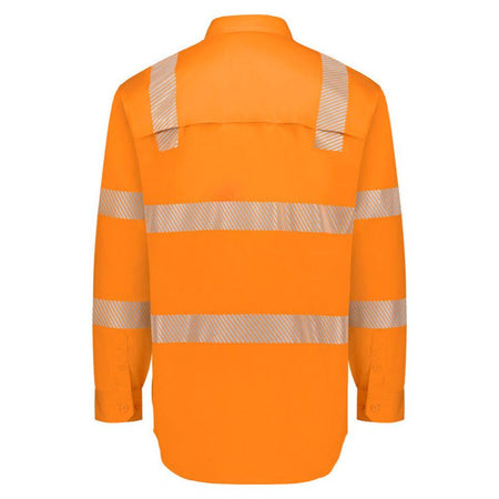 Syzmik Mens VIC Rail Shirt - Segmented Tape (ZW682) - Ace Workwear