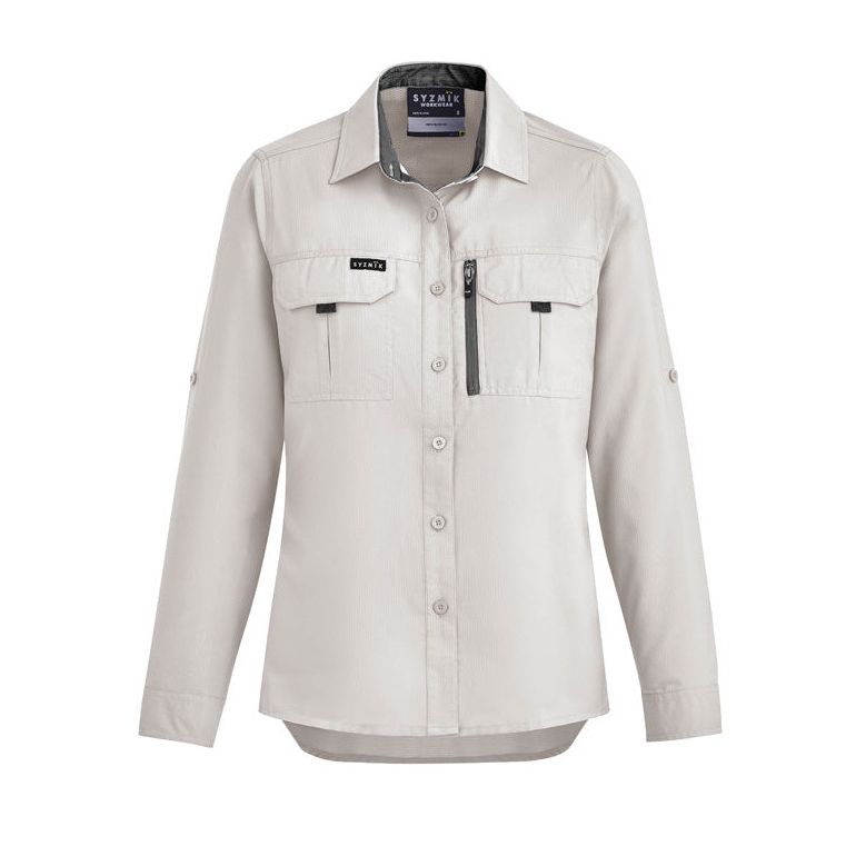 Syzmik Womens Outdoor Long Sleeve Shirt (ZW760) - Ace Workwear