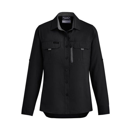 Syzmik Womens Outdoor Long Sleeve Shirt (ZW760) - Ace Workwear