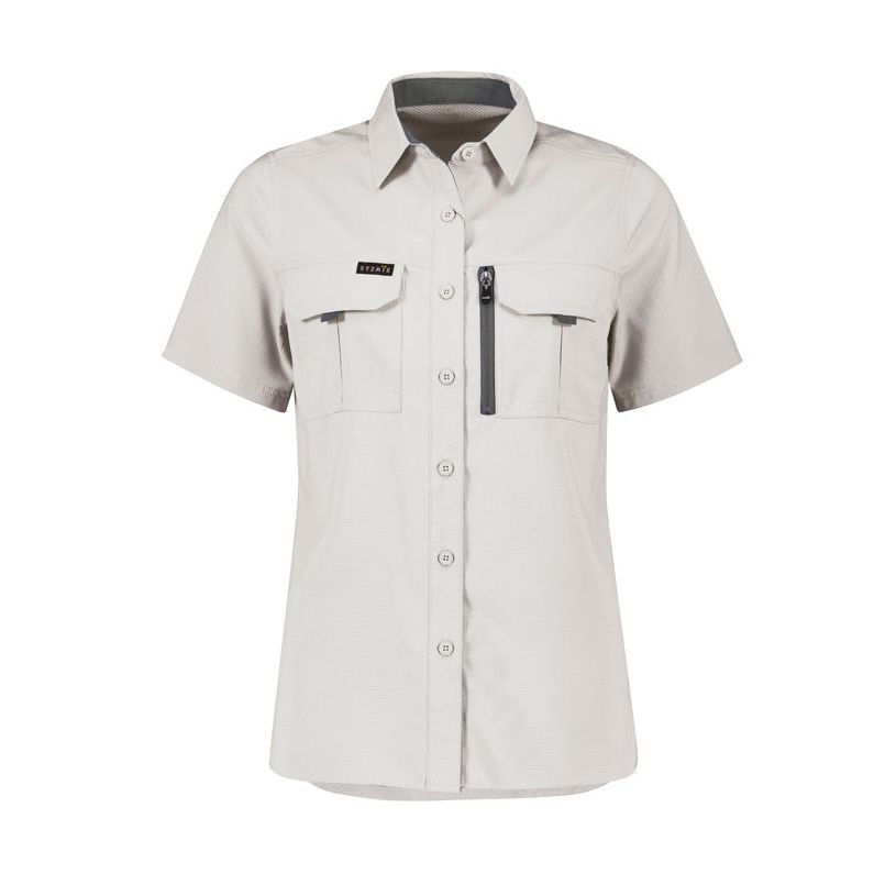 Syzmik Womens Outdoor Short Sleeve Shirt (ZW765) - Ace Workwear