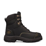Oliver Black Lace Up Steel Cap Safety Boot With Scuff Cap (55-345) (Pre Order)