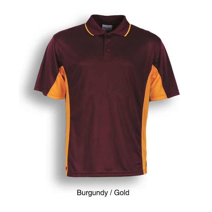 Bocini Mens Breezeway Panel Polo (CP0528) - Ace Workwear