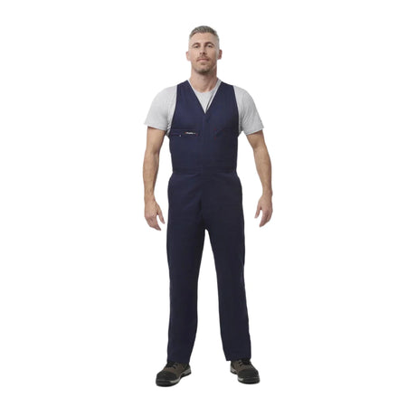 KingGee Originals Sleeveless Cotton Drill Work Overalls (K02060) - Ace Workwear