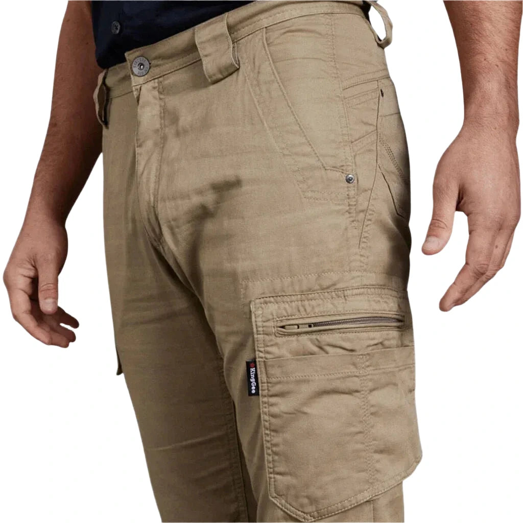 King Gee Tradies Summer Lightweight Cargo Work Pants (K13290) - Ace Workwear