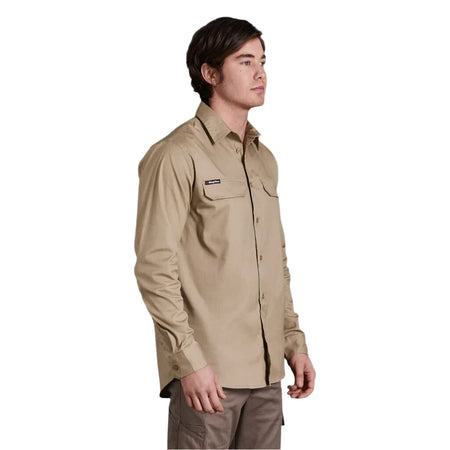 KingGee Workcool Pro Stretch Long Sleeve Work Shirt (K14021) - Ace Workwear