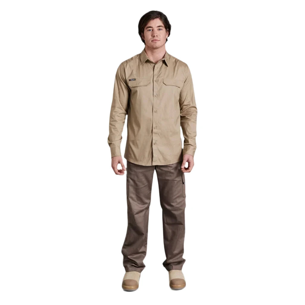 KingGee Workcool Pro Stretch Long Sleeve Work Shirt (K14021) - Ace Workwear