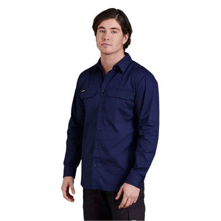 KingGee Workcool Pro Stretch Long Sleeve Work Shirt (K14021) - Ace Workwear