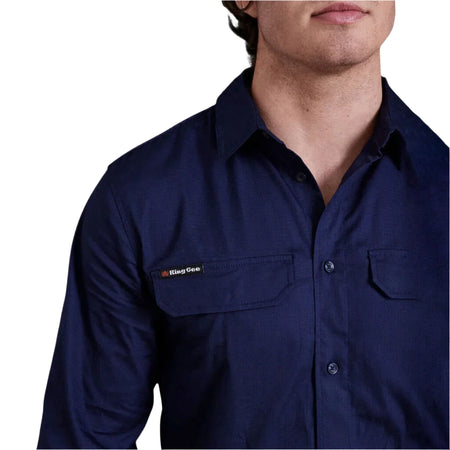 KingGee Workcool Pro Stretch Long Sleeve Work Shirt (K14021) - Ace Workwear