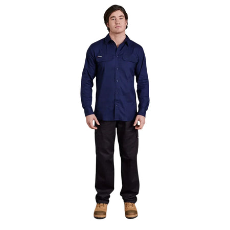 KingGee Workcool Pro Stretch Long Sleeve Work Shirt (K14021) - Ace Workwear