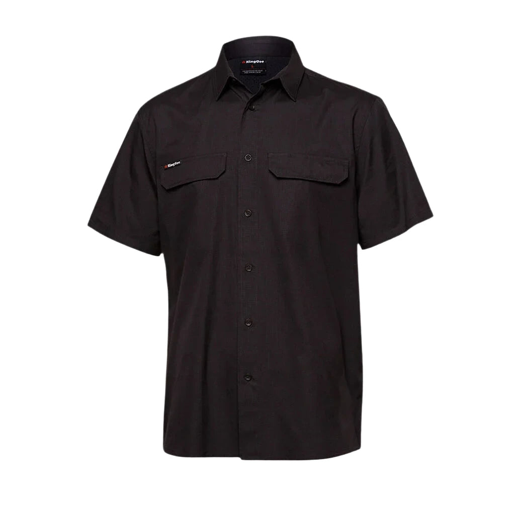 KingGee Workcool Pro Stretch Short Sleeve Work Shirt (K14022) - Ace Workwear