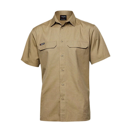 KingGee Workcool Pro Stretch Short Sleeve Work Shirt (K14022) - Ace Workwear