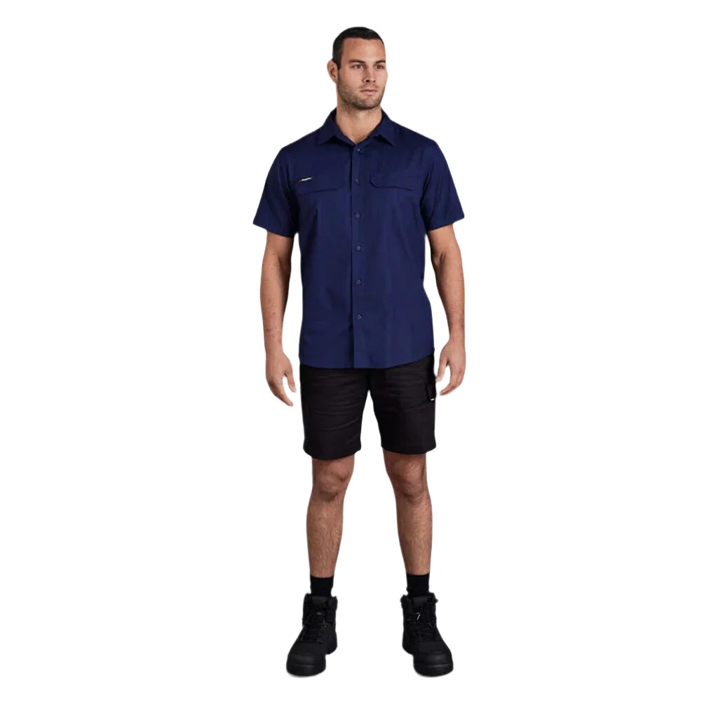 KingGee Workcool Pro Stretch Short Sleeve Work Shirt (K14022) - Ace Workwear