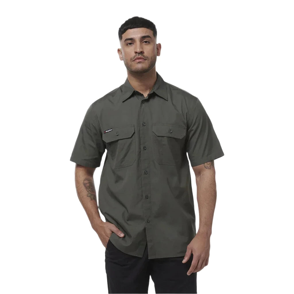 KingGee Workcool Vented Shirt Short Sleeve (K14030) - Ace Workwear