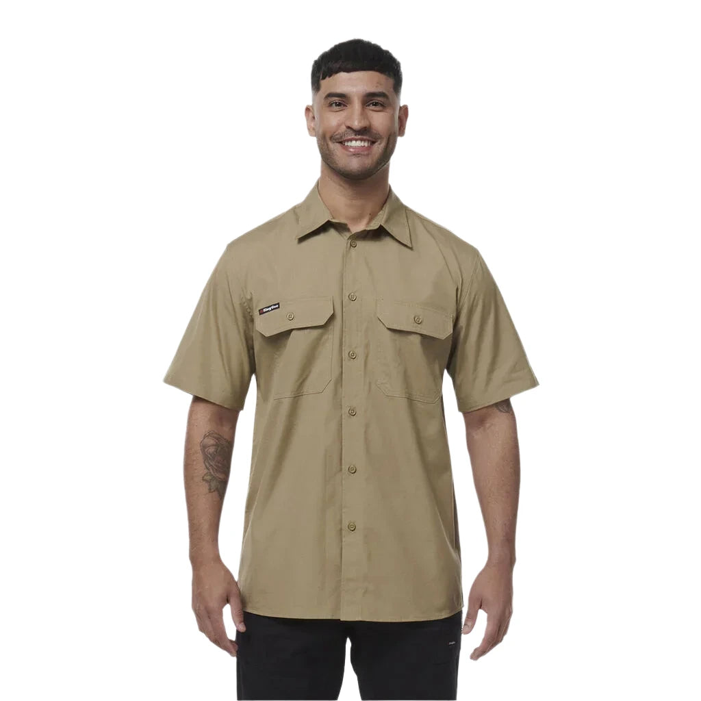 KingGee Workcool Vented Shirt Short Sleeve (K14030) - Ace Workwear