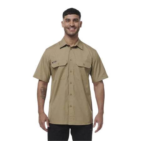 KingGee Workcool Vented Shirt Short Sleeve (K14030) - Ace Workwear